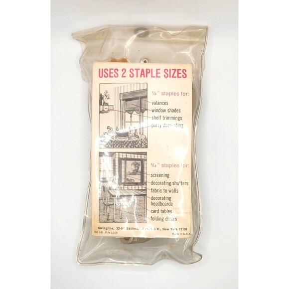 Vintage Swingline Staple Gun No. 101 Original Packaging - Picture 2 of 11
